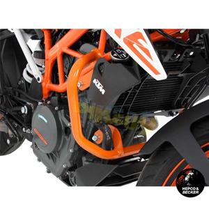 KTM 듀크 390 엔진 프로텍션 바- 햅코앤베커 오토바이 보호가드 엔진가드 5017518 00 06